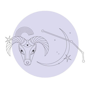 Aries Season | Free colouring sheet